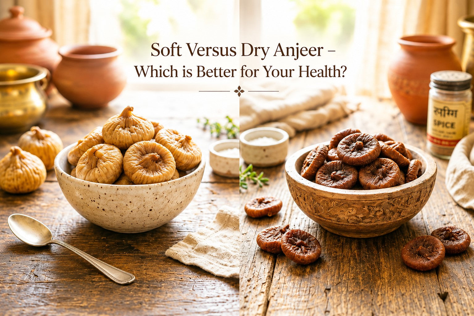 comparison of Soft Versus Dry Anjeer – Which is Better for Your Health?