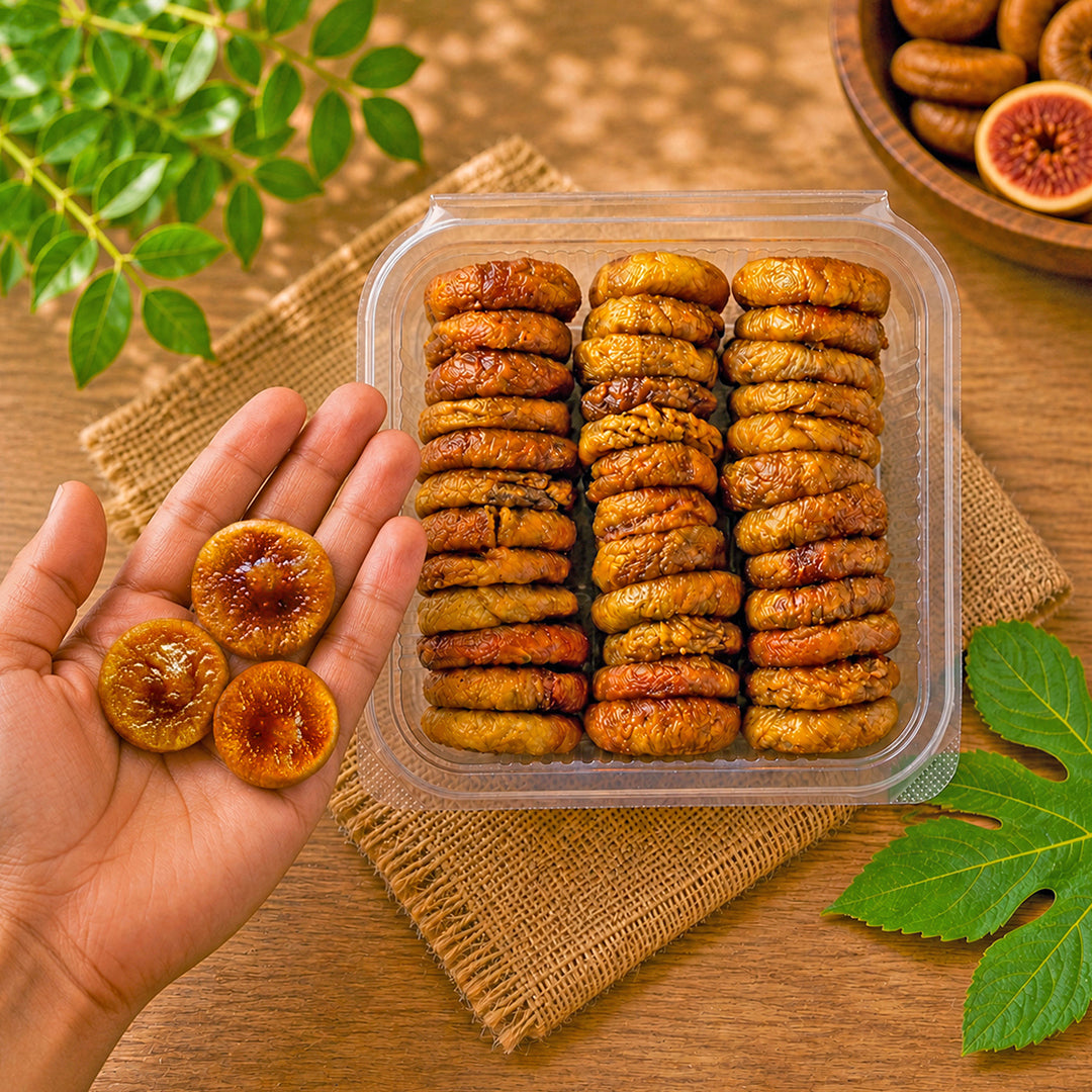 Sun-Dried Anjeer (Dried Figs) - Medium Size – Direct from Our Farm