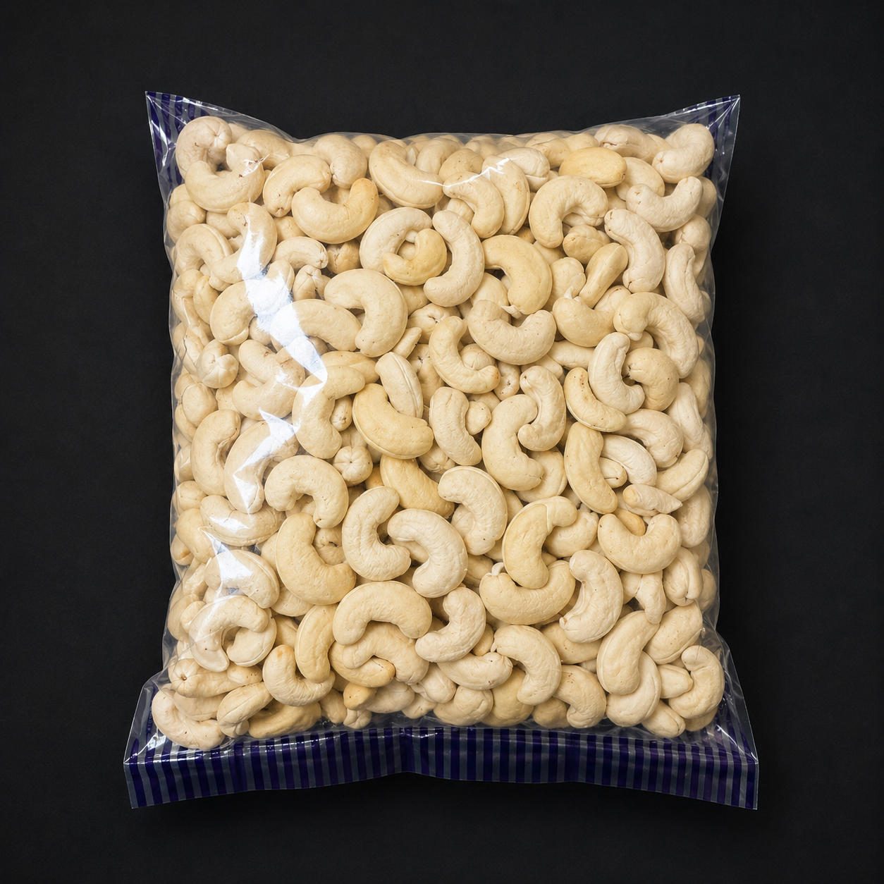 Premium Roasted Whole Cashew Kernels | Naturally Crunchy | Fresh & Hygienically Packed