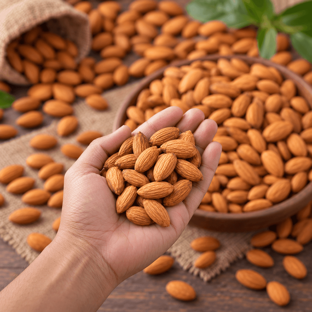 California Almonds (Badam) – Extra Large Whole Almonds | Premium Quality-DryAnjeer.com