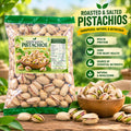 Roasted & Salted Pistachios (Pista) | Crunchy, Savoury & Freshly Packed  | Premium Quality