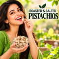 Roasted & Salted Pistachios (Pista) | Crunchy, Savoury & Freshly Packed  | Premium Quality
