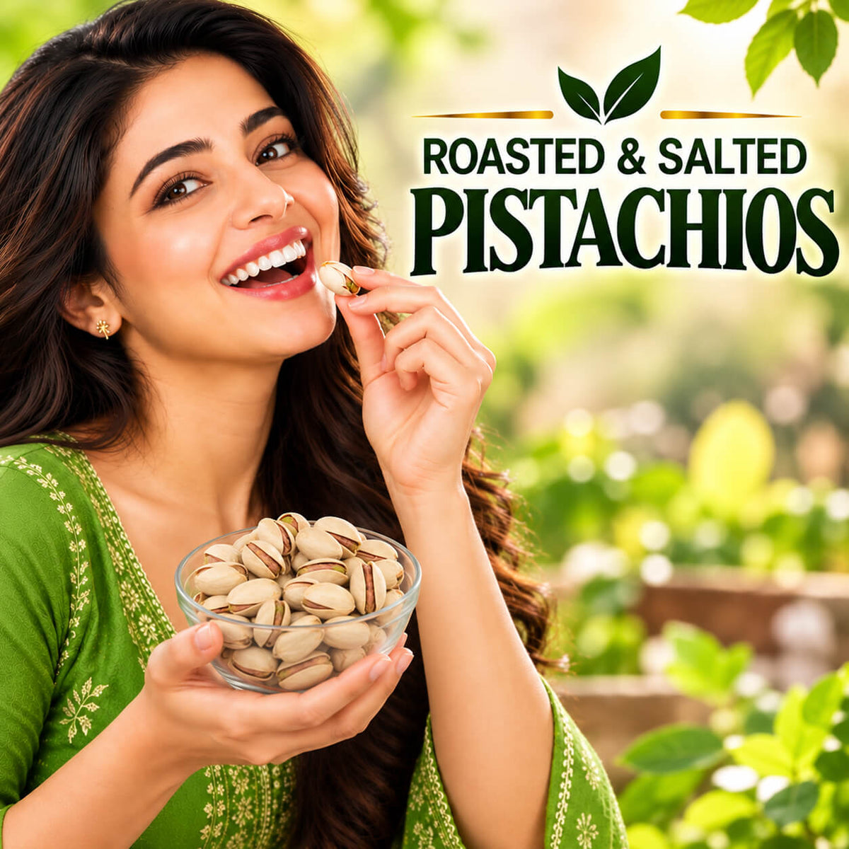 Roasted & Salted Pistachios (Pista) | Crunchy, Savoury & Freshly Packed  | Premium Quality