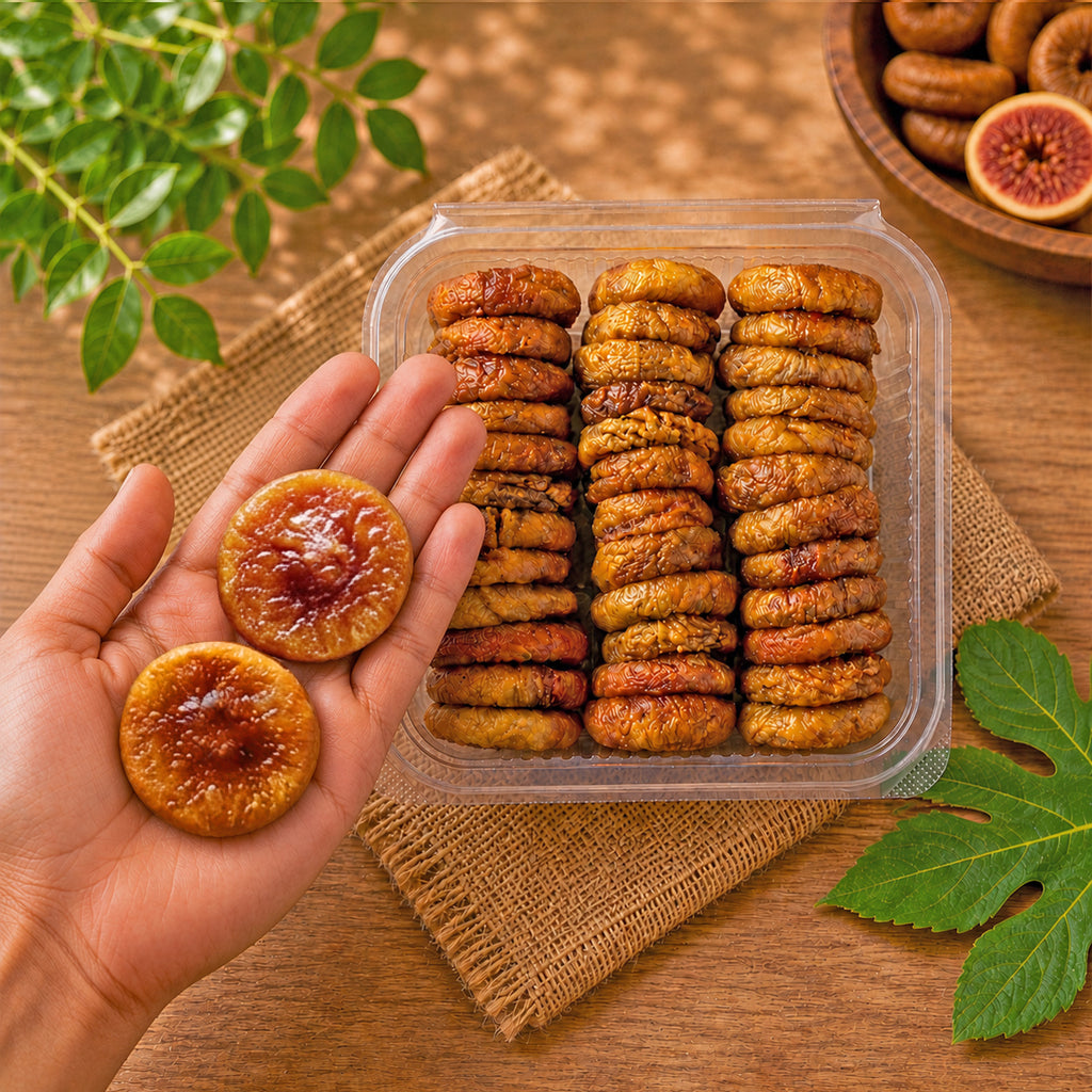 Dry Anjeer (Dried Figs) - Jumbo Size - 500Grams – Direct from Our Farm